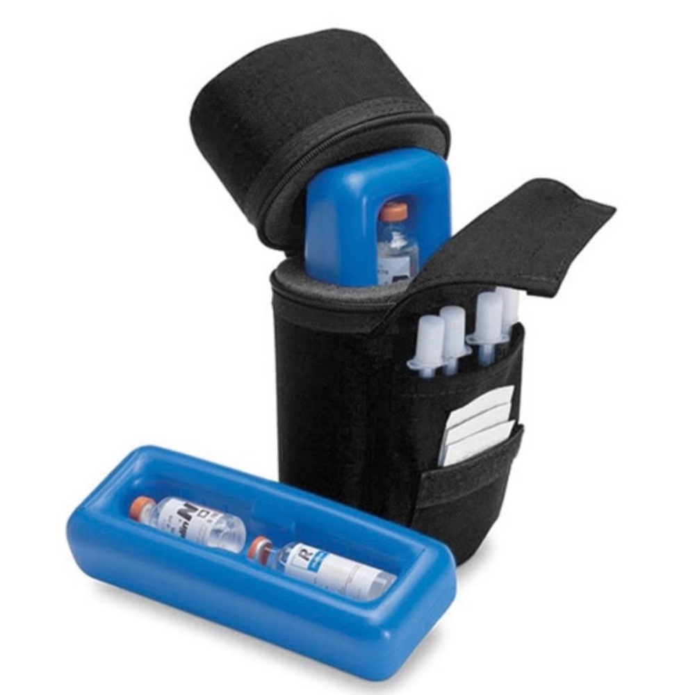 Medicool Insulin Protector Compact Case 2 Freezer Cooling Packs 16 Hours Cool